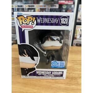 EXCLUSIVE Wednesday Fencing Funko Pop #1820 Television Addams Family Ortega TV